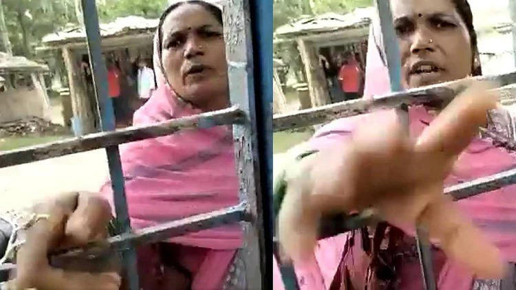 सीवान में स्कूल लेट से पहुंची शिक्षिका, नाराज जनता ने गेट में लगा दिया ताला.