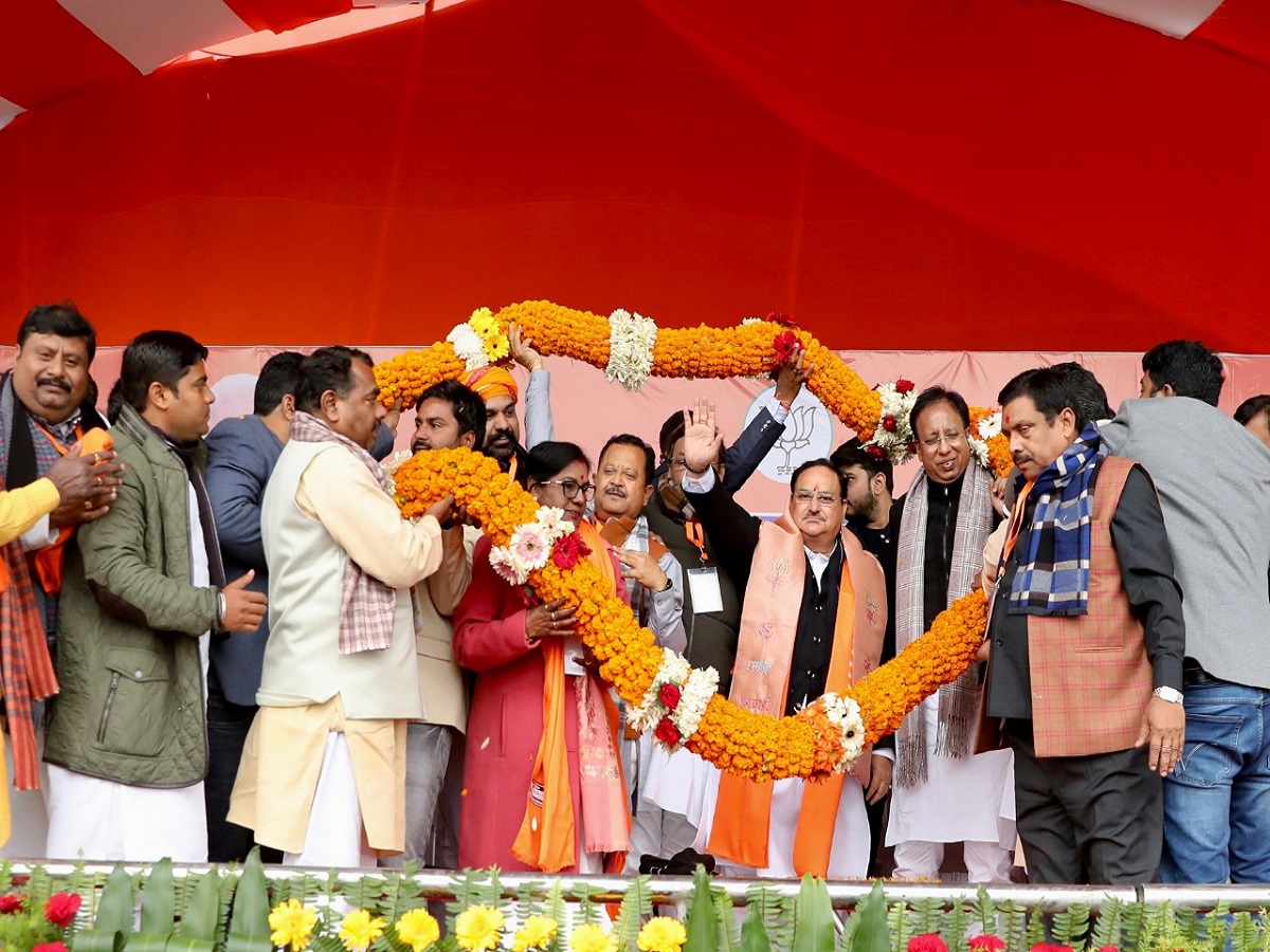 BJP का मिशन 40:सम्मेलन में जेपी नड्डा ने दिलाई जंगलराज की याद