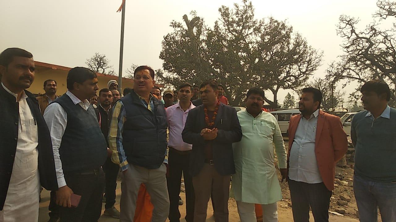 मेंहदार महोत्सव को लेकर डीडीसी एसडीओ ने स्थल का किया निरीक्षण
