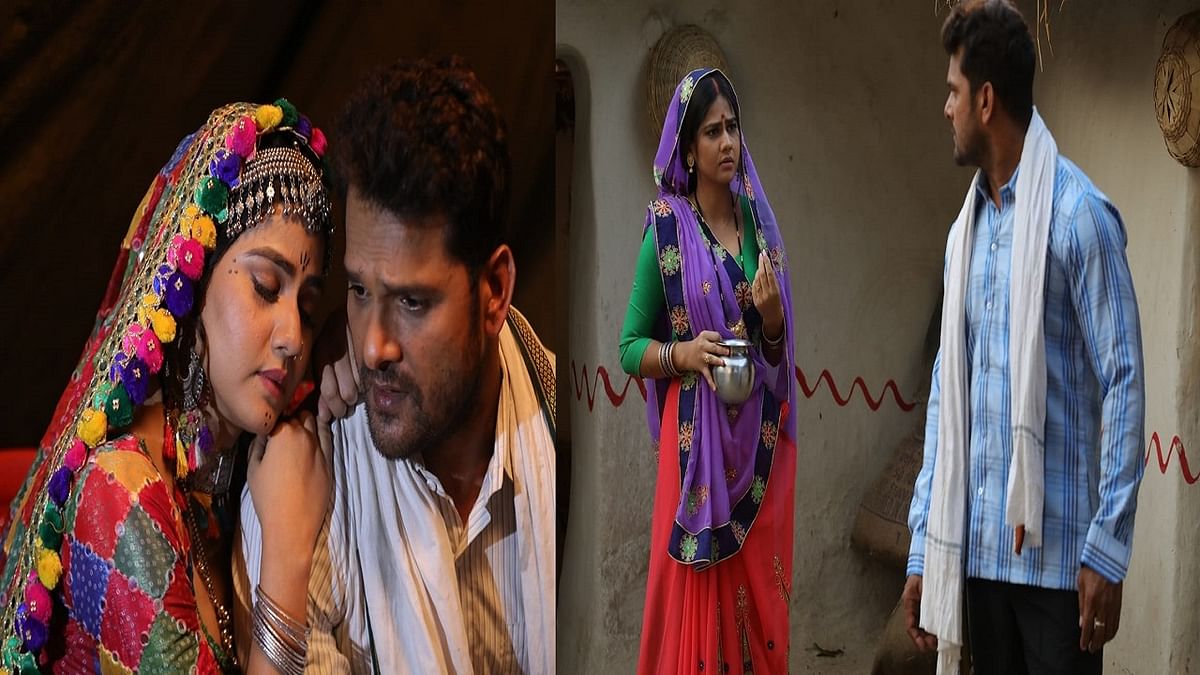 खेसारी लाल यादव की फिल्म ‘अवैध’ के सेट से एक्ट्रेस के साथ तस्वीरें वायरल, शानदार केमेस्ट्री देख फैंस मदहोश खेसारी लाल यादव की फिल्म ‘अवैध’ के सेट से एक्ट्रेस के साथ तस्वीरें वायरल, शानदार केमेस्ट्री देख फैंस मदहोश