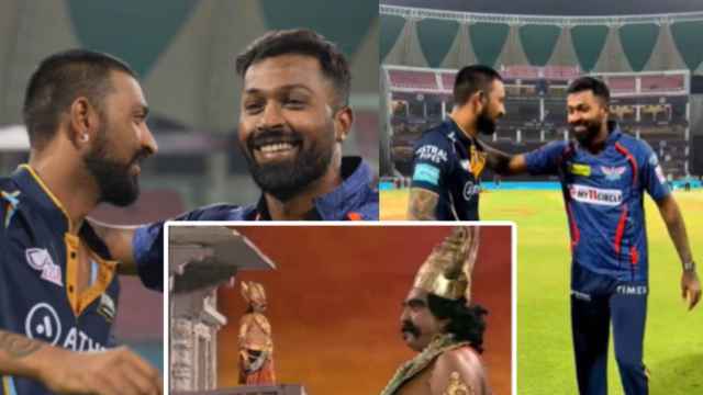 LSG tweet Ravan Kumbh Karan samvad video for Hardik Pandya and Krunal Pandya brotherhood ahead of GT vs LSG IPL 2023 Match Hindustan Hindi News