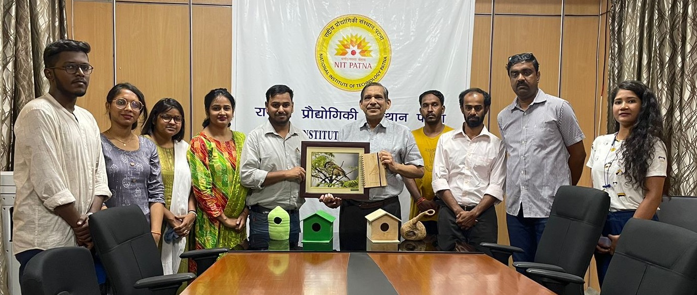 विश्व पर्यावरण के दिन एनआईटी पटना द्वारा गौरैया संरक्षण का लिया गया संकल्प