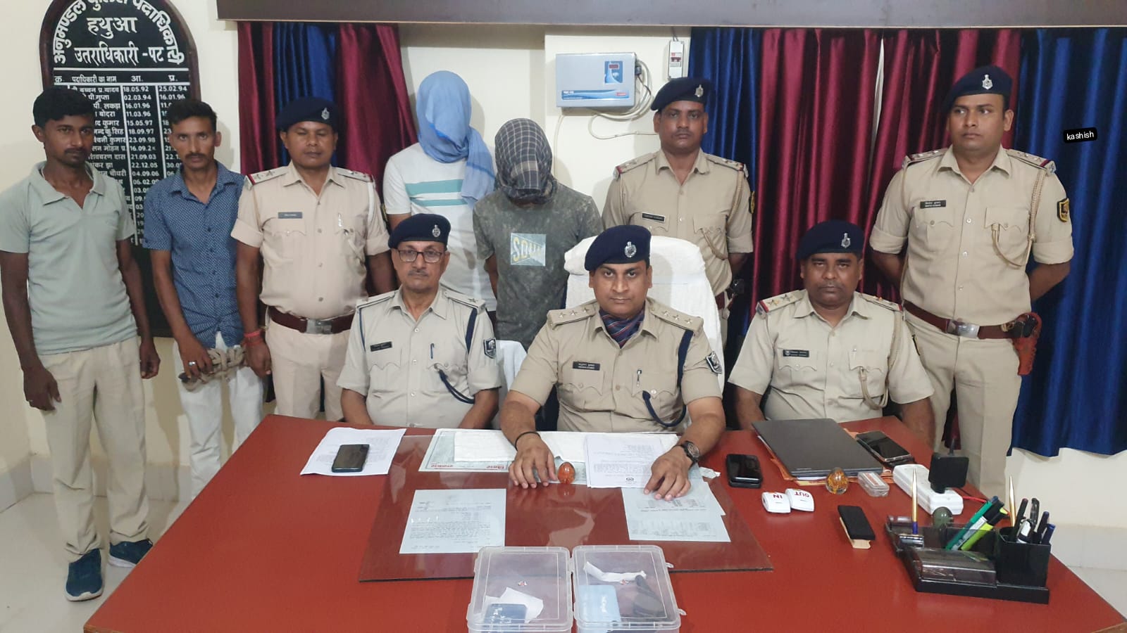 रंगदारी एवं लूटकांड का सफल उद्भेदन, 02 अपराधी गिरफ्तार