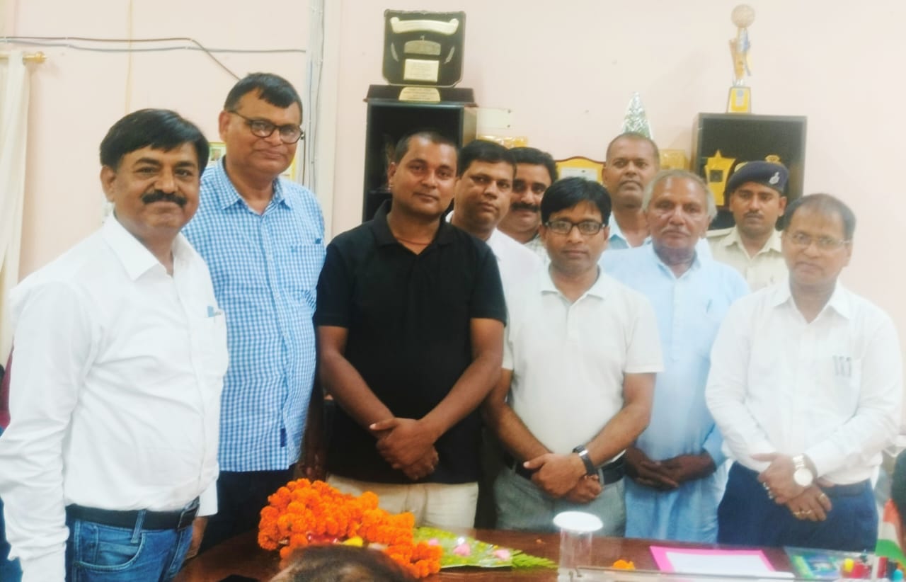 जेपी विश्वविद्यालय के नये कुलपति का हुआ स्वागत