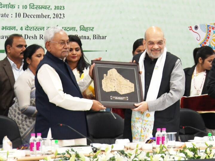 बिहार के पटना में पूर्वी क्षेत्रीय परिषद की बैठक शुरू, सीएम कुमार ने किया अमित शाह का स्वागत!