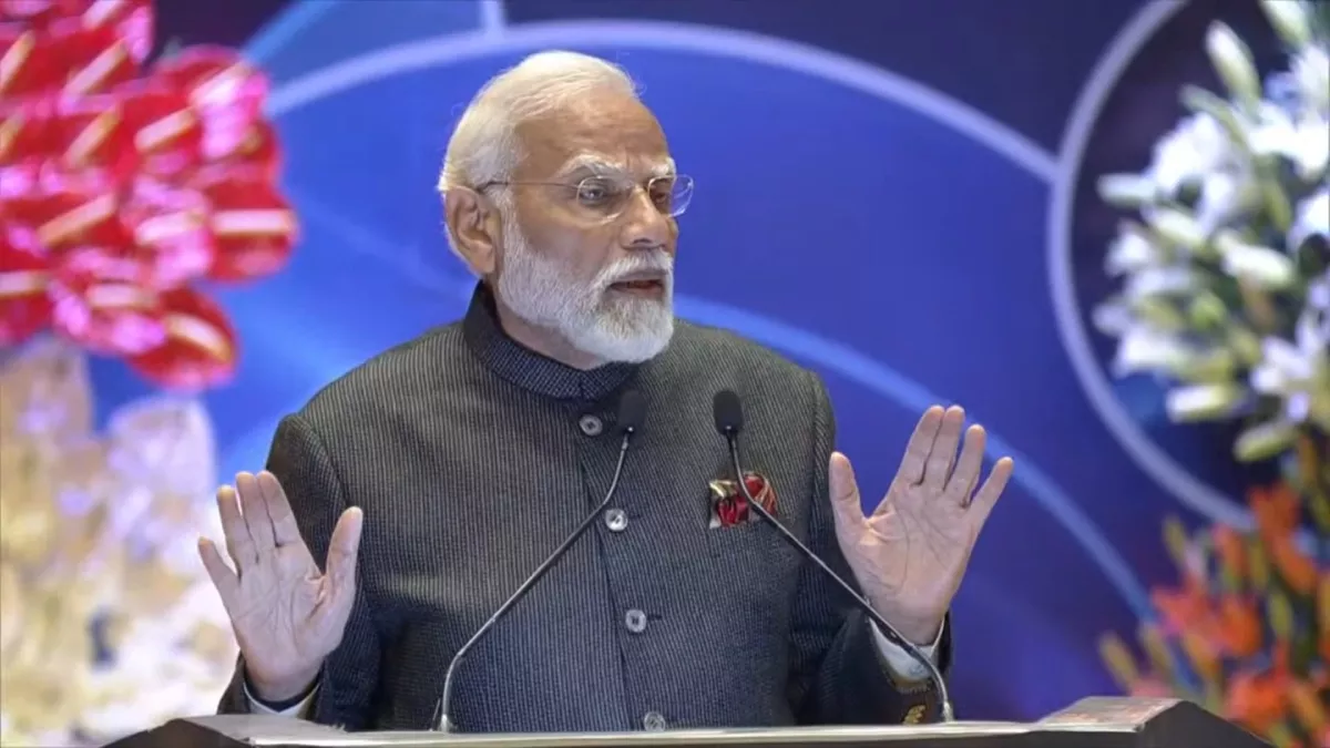देश 2047 तक विकसित भारत बनाने के लिए आगे बढ़ रहा-पीएम मोदी