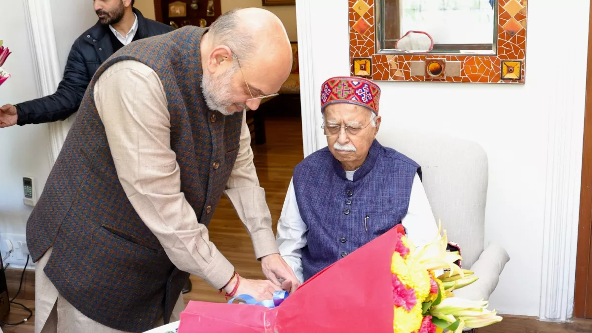 पीएम ने आडवाणी जी को भारत रत्न देकर अथक संघर्षों को सम्मानित किया-गृह मंत्री अमित शाह