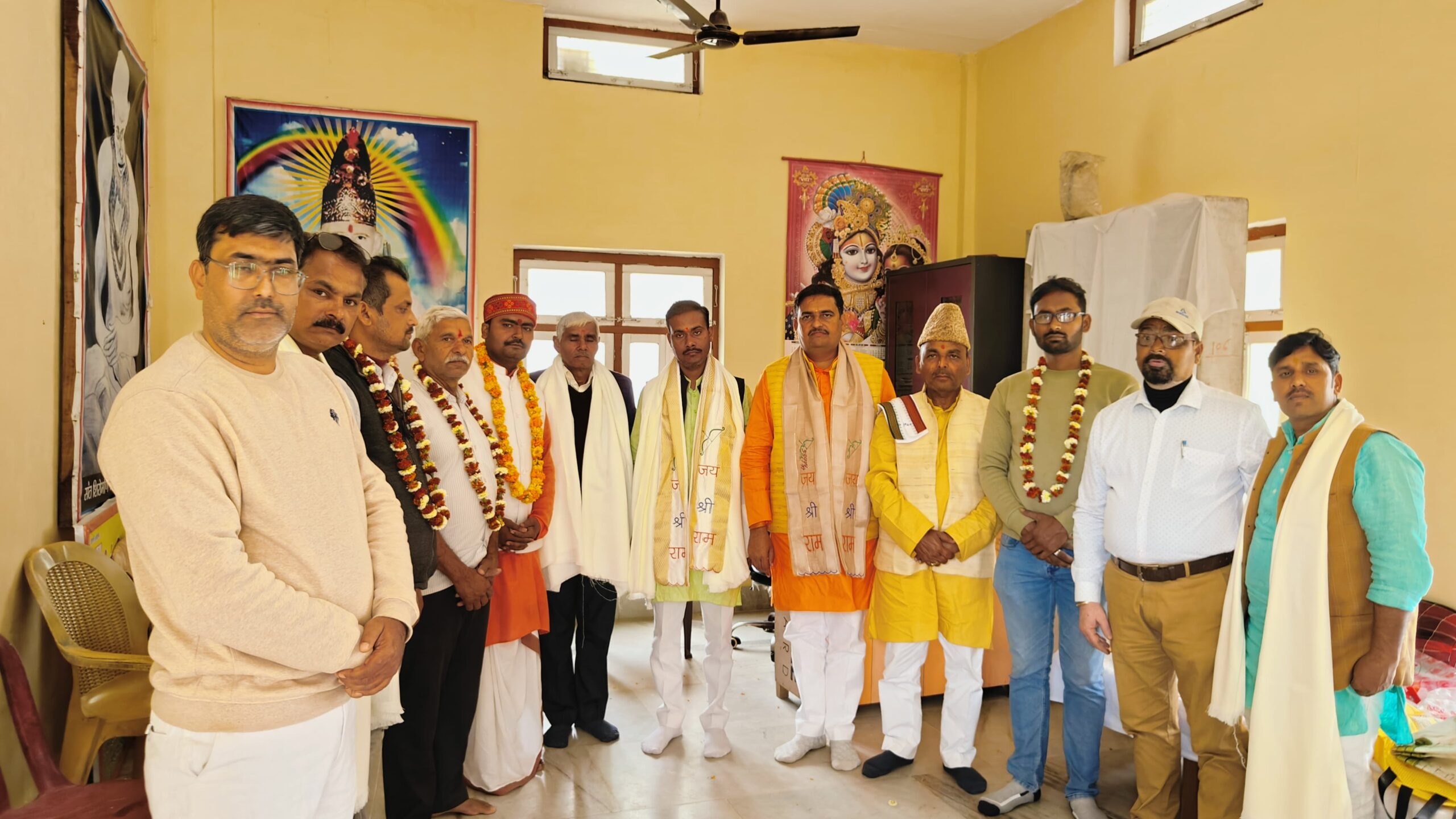 सनातन समागम कार्यक्रम को लेकर आजाद सनातन सेना के संस्थापक व राष्ट्रीय अध्यक्ष संदीप पांडे का बलिया में हुआ आगमन