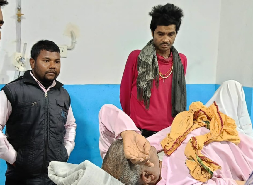 तेज रफ्तार अनियंत्रित पिकअप ने साईकिल सवार को मारा टक्कर
