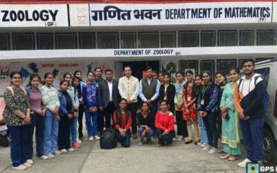 कुवि के जूलॉजी विभाग का आरकेएसडी कॉलेज के विद्यार्थियों ने किया अवलोकन