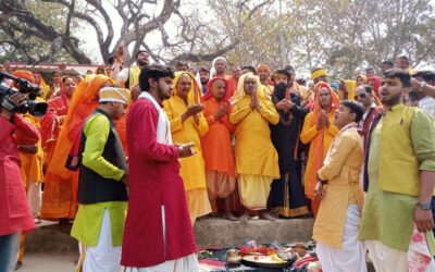 कलशयात्रा के साथ श्रीरुद्र महायज्ञ का हुआ शुभारंभ