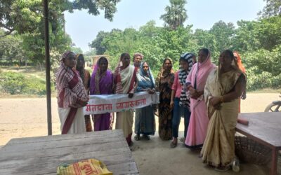 सिसवन की खबरे: आंगनबाड़ी के सेविका तथा सहायिका द्वारा मतदाताओं को किया गया जागरूक
