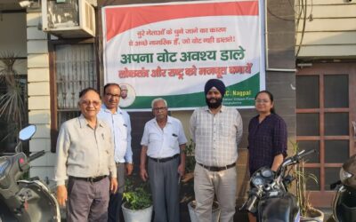 लोकतंत्र के महायज्ञ में सभी को डालनी चाहिए मतदान की आहुति : डा. ए.सी. नागपाल