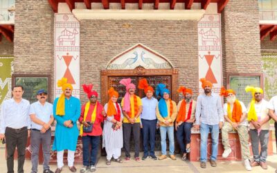 कुवि के धरोहर हरियाणा संग्रहालय का भारत के प्रतिष्ठित कलाकारों ने किया अवलोकन, हरियाणवी संस्कृति से हुए रूबरू