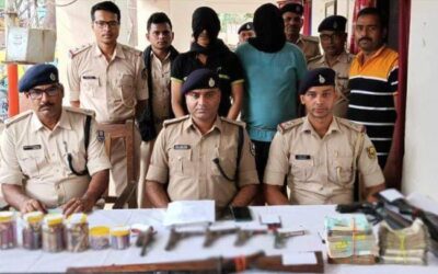 बिहार: पटना में अपराध की साजिश रच रहे दो गिरफ्तार, हथियार बरामद