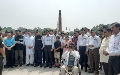 कारगिल विजय दिवस पर शहीदों को दी गयी श्रद्धांजलि