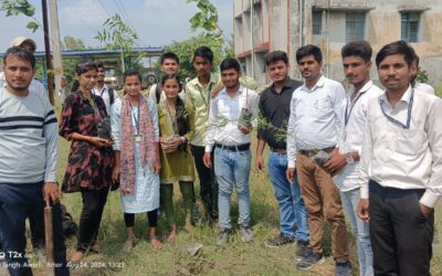 एक पौधा एक छात्र राष्ट्र अभियान: शिक्षक और छात्रों ने पौधे लगाकर पर्यावरण संरक्षण का पहुंचाया संदेश,राजकीय पोलिटेकनिक मढ़ौरा सारण