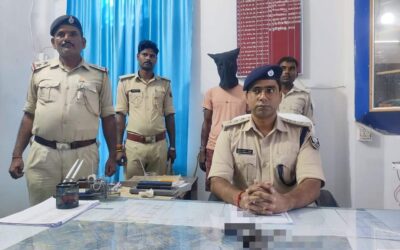 सहरसा में हथियार के साथ अपराधी गिरफ्तार, वारदात को अंजाम देने की कर रहा था साजिश