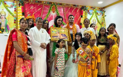 प्रजापिता ब्रह्मकुमारी ईश्वरीय विश्वविद्यालय छपरा में श्री कृष्ण जन्माष्टमी का किया गया आयोजन