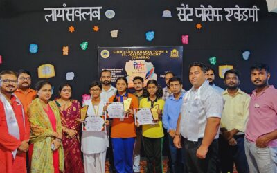 हिंदी दिवस के मौके पर लायंस क्लब ने आयोजित किया भाषण प्रतियोगिता