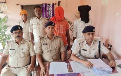 लोडेड देशी पिस्टल एवं 04 जिंदा कारतूस के साथ 02 अपराधी गिरफ्तार