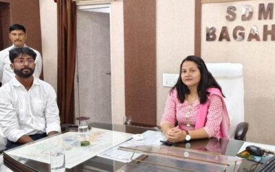 पदभार ग्रहण के बाद एक्शन में बगहा एसडीएम, अधिकारियों को दिए सख्त निर्देश
