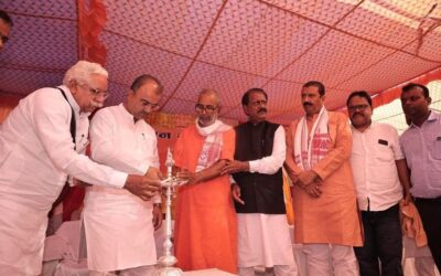 रघुनाथपुर : धूमधाम से मनाई गई स्व• शिवजी राय स्नेही की 8वीं पुण्यतिथि