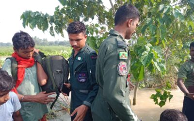 मुजफ्फरपुर में बाढ़ पीड़ितों के लिए राहत सामग्री पहुंचा रहा हेलीकॉप्टर हो गया क्रैश