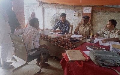 सिसवन की खबरें : अंचलाधिकारी ने भूमि विवाद का किया निपटारा