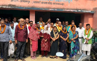 मनोज कुमार मिश्र जलालपुर प्रखंड प्राथमिक शिक्षक संघ के अध्यक्ष तो मनीष कुमार बने सचिव