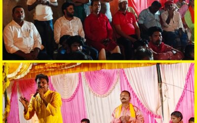 देवी जागरण में रातभर झूमते रहे श्रद्धालु, कलाकारों की मधुर गायन से भक्तगण हुए भावविभोर