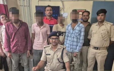 20 लाख की रंगदारी मामले में 4 अपराधी गिरफ्तार