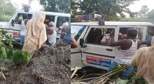 मोतिहारी में ग्रामीणों ने पुलिस टीम पर किया हमला, एक उपनिरीक्षक समेत 2 पुलिसकर्मी घायल