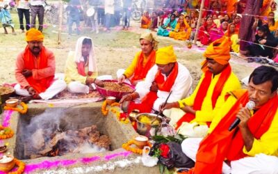 बघउत बाबा की पूजा में उमड़ी भक्तों की भारी भीड़