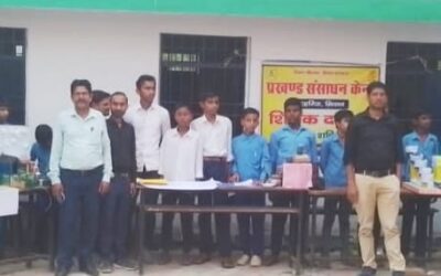 प्रोजेक्ट बेस्ड लर्निंग प्रदर्शनी में सराहे गए बच्चों के मॉडल