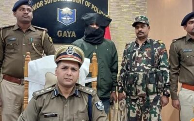 50 हजार का इनामी कुख्यात गया में गिरफ्तार:2020 में हुई हत्या के आरोप में था फरार