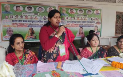 महिला सशक्तिकरण को लेकर जदयू का नारी शक्ति रथ डुमरी पंचायत पहुंचा, महिलाओं ने किया भव्य स्वागत