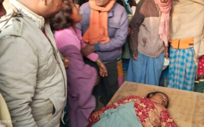 अनियंत्रित स्कार्पियों ने छात्राओं को रौंदा, एक की मौके पर मौत,अन्य दो छात्राएं जख्मी