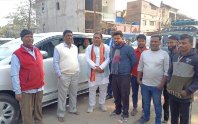स्टेशन रोड अतिक्रमण की चपेट में, यात्रियों को आवागमन में परेशानी