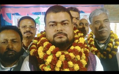भय भूख भ्रष्टाचार मुक्त समाज का निर्माण करना मेरा उद्देश्य है डॉ अरुण कुमार