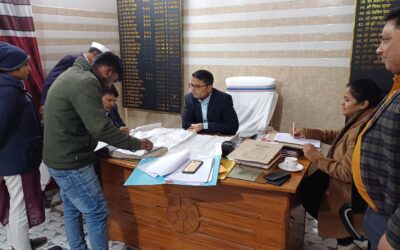 मशरक की खबरें : डीएम ने मशरक में मंडल कारा और कृषि फार्म के लिए भूमि का किया निरीक्षण