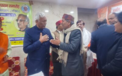 समाज मे समन्वय स्थापित करने का महती कार्य करता है मीडिया : राम निवास गोयल