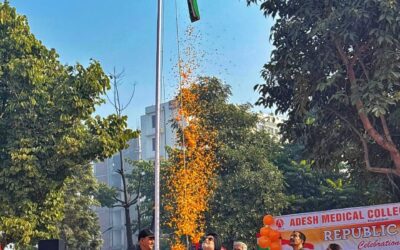 आदेश में धूमधाम से मनाया गणतंत्र दिवस समारोह