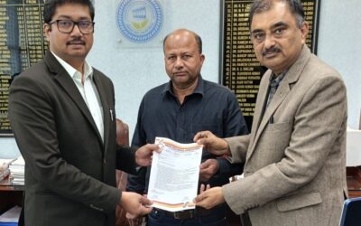 डीजीआईपीआर पांडुरंग को एंडब्ल्यूबी ने सौंपा ज्ञापन