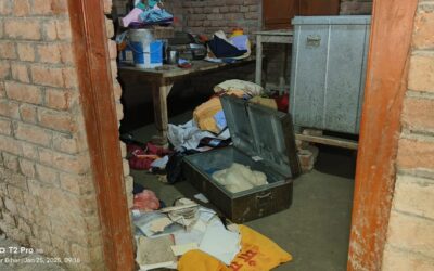 तरवार गांव में दंपति को एक कमरे में बंद कर चोरों ने नगदी समेत आभूषण उड़ाए