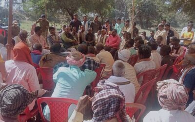 सिसवन की खबरें : अंचलाधिकारी ने ग्रामीणों के साथ महाशिवरात्रि एवं बंदोबस्ती को लेकर किया बैठक