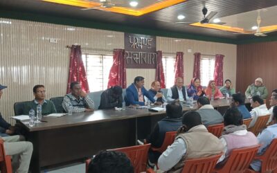 सिधवलिया में बीडीसी की बैठक में उठा भ्रष्टाचार का मुद्दा