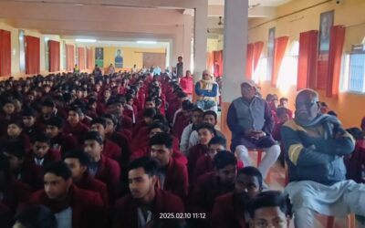 महावीरी विजयहाता में प्रधानमंत्री की ‘परीक्षा पे चर्चा’ का भव्य प्रसारण