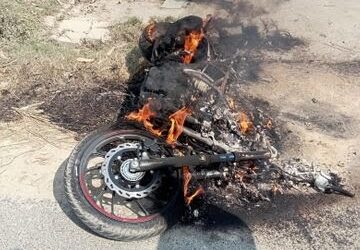 भागलपुर में बैक-टू-बैक चार धमाके, तीन सिलेंडर और एक बाइक टंकी में ब्लास्ट; बुझ गया