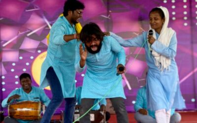 विश्वा, पटना की प्रस्तुति, स्वच्छ भारत अभियान पर आधारित, नुक्कड़ नाटक,”सफाई में भलाई” का प्रदर्शन